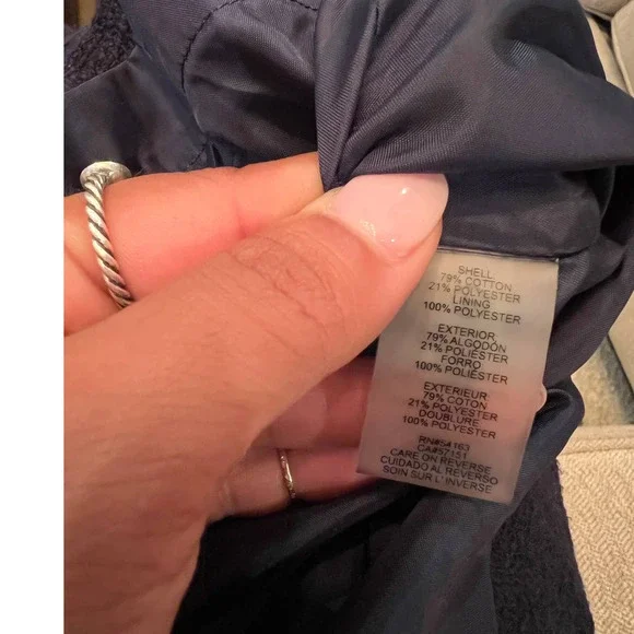 Karl Lagerfeld Blue Tweed Dress - Picture 8 of 9